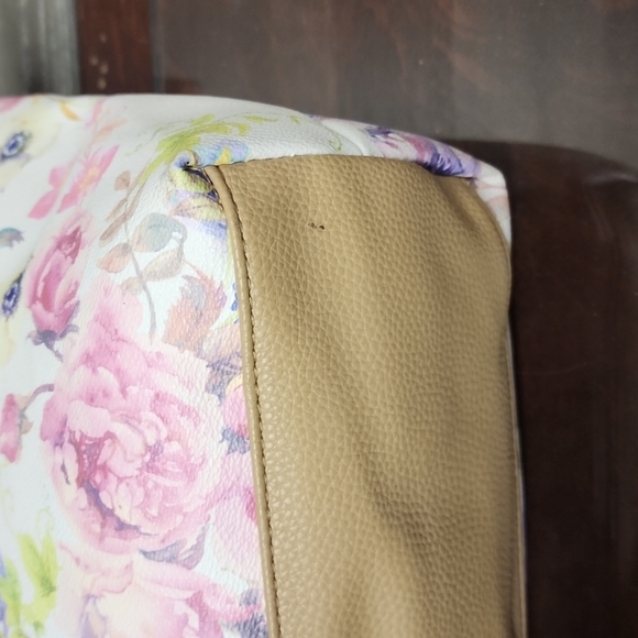 Elliott lucca limited edition floral hand bag tote with zipper top - Picture 11 of 17